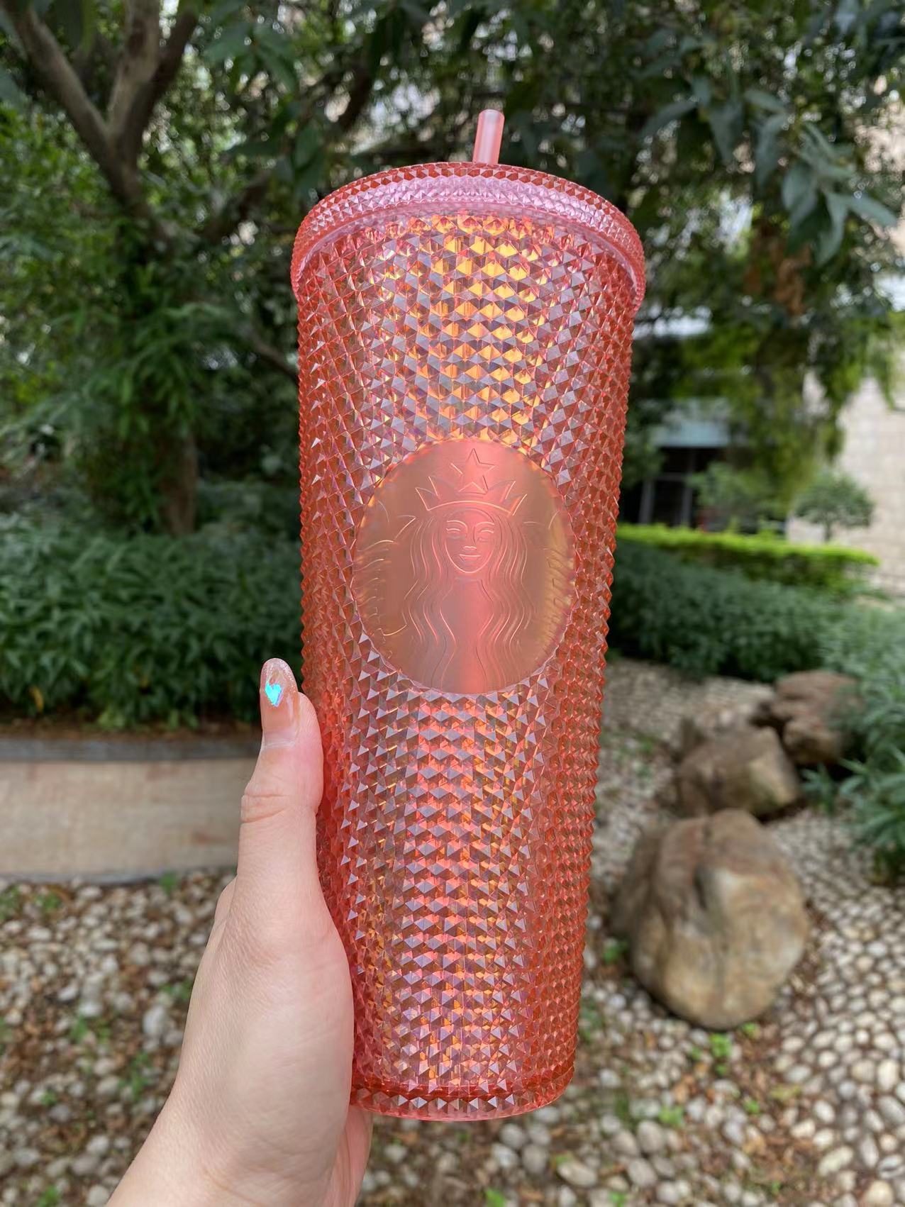 Starbucks Thailand Flamingo Studded popular Tumbler