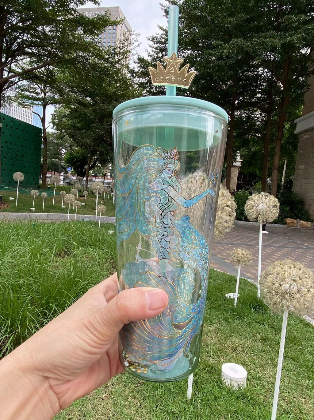 Starbucks Korea Summer Hideout Double Wall Glass Cup – MERMAIDS