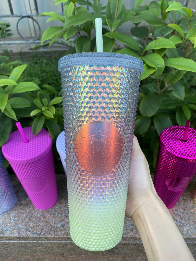 PRE ORDER 2022 Starbucks Taiwan Gradient 24oz Straw Studded Tumbler ...