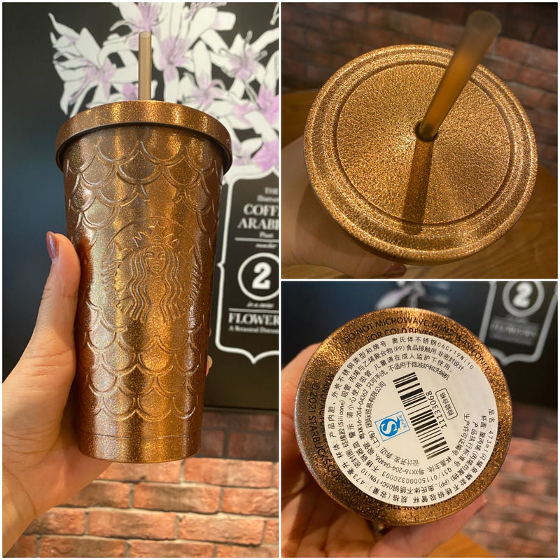 Starbucks China - 50th Anniversary - 5. Rose Gold Fish Scales