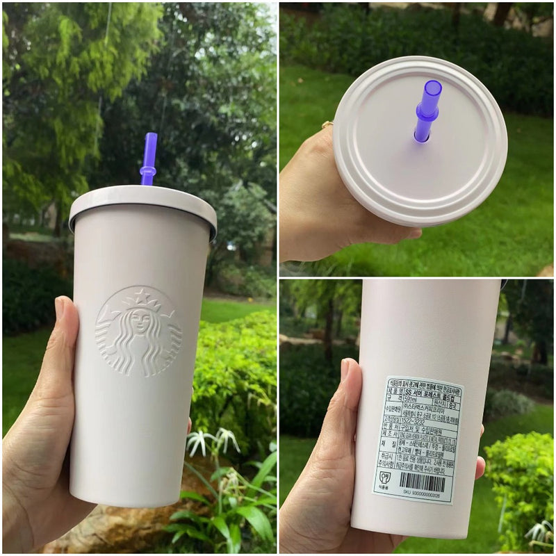 Starbucks China Purple Starry Summer Night Stainless Tumbler with