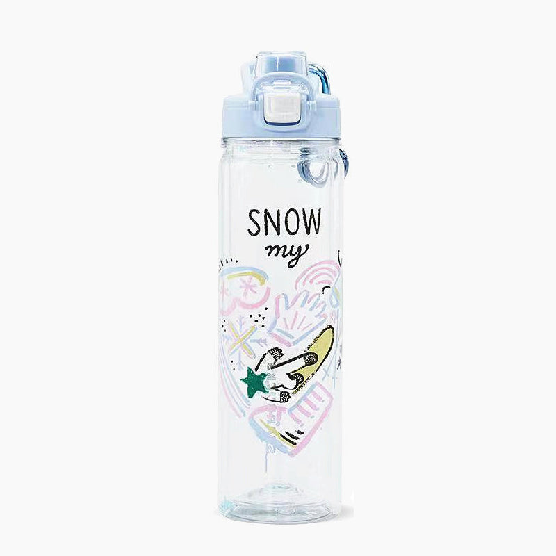 Starbucks 2021 China Christmas  Snow Mountain 20oz Plastic Water Bottle