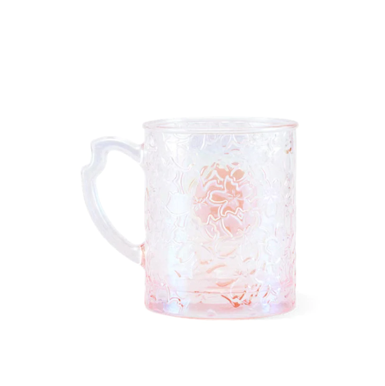 Starbucks 2022 China Pink Sakura 12oz Glass Cup